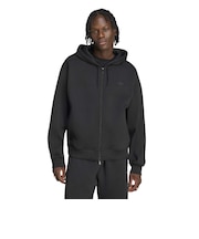 LC8115　U OVERSIZE ZIP HOODIE(SK)　BLACK　716497-0001