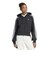 LC8123　W CROP ZIP HOODIE(SK)　BLACK　716500-0001