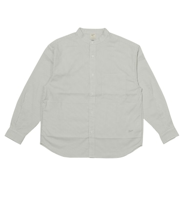425R7070201　DANNER BANDCOLLAR CAVE LSSHIRT　GRAY　687069-0002