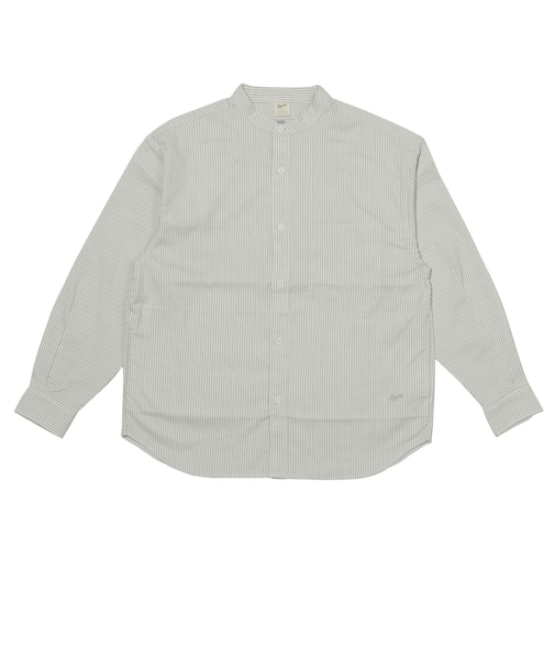 425R7070201　DANNER BANDCOLLAR CAVE LSSHIRT　GRAY　687069-0002