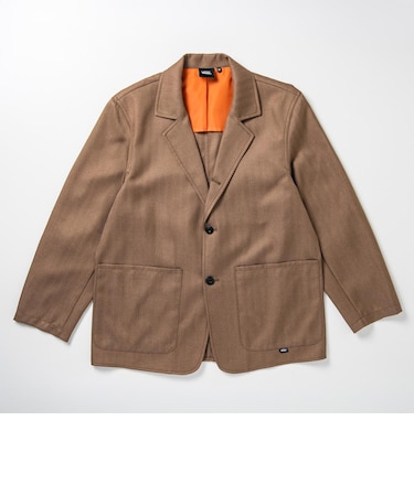 126K1090701　M Tech Tweed Jacket　BROWN　717844-0002
