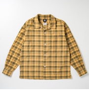 126K1071001　M Check Flannel Open Shirts　BEIGE　717847-0003
