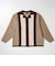 126K7100201　Knit Opencollar Shirts　BEIGE　717837-0003