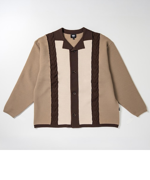 126K7100201 Knit Opencollar Shirts BEIGE 717837-0003