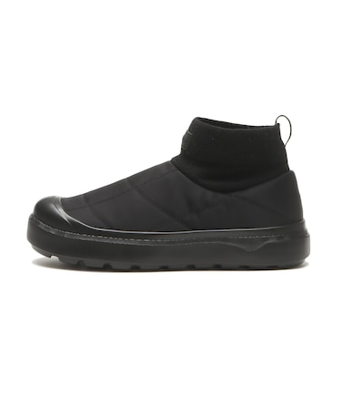 UFS7155REN　U QUILTED NYLON KNIT CUFF BOOT　BLACK　721620-0001
