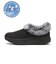 W3068　QS QUILTED BOA SHOES　BLACK　715084-0001
