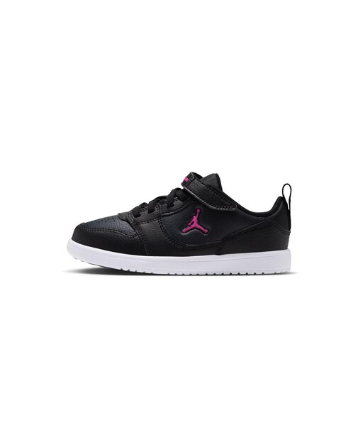 KIQ6046 17-22JORDAN COURT CONNECT LOW 007BLACK/LSRFCS 721729-0001