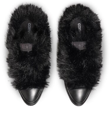 31319191 AS POINTEDTOE VOLUMEFUR SL OX BLACK 721465-0001