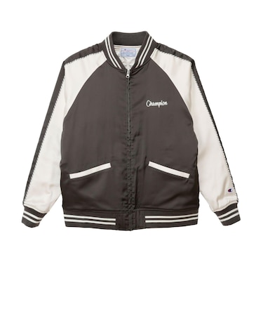 C3-E603 M SATIN PADDED JKT オフブラック 720249-0001