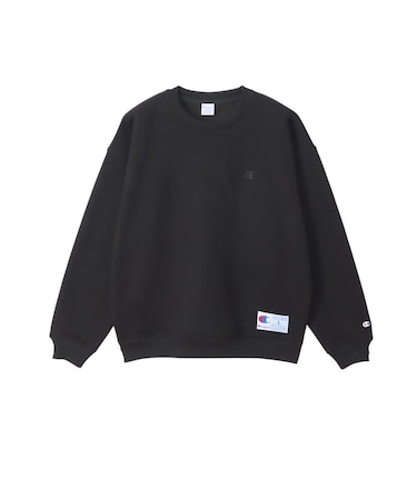 C3-Y034　M CREW NECK SWEATSHIRT　ﾌﾞﾗｯｸ　720242-0002