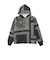 C3-E606　M QUILT PADDED HOODED JKT　ﾌﾞﾗｯｸ　720252-0001