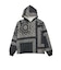 C3-E606　M QUILT PADDED HOODED JKT　ﾌﾞﾗｯｸ　720252-0001