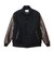 C3-E604　M VARSITY JKT　ﾌﾞﾗｯｸ　720250-0001