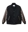 C3-E604　M VARSITY JKT　ﾌﾞﾗｯｸ　720250-0001