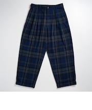 126K1141801　M Cotton Flannel Pants　BLACKWATCH　717851-0002