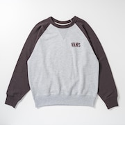 126K7040001 U 2TONE Vintage Sweat BROWN 718309-0002