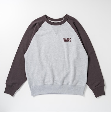 126K7040001　U 2TONE Vintage Sweat　BROWN　718309-0002