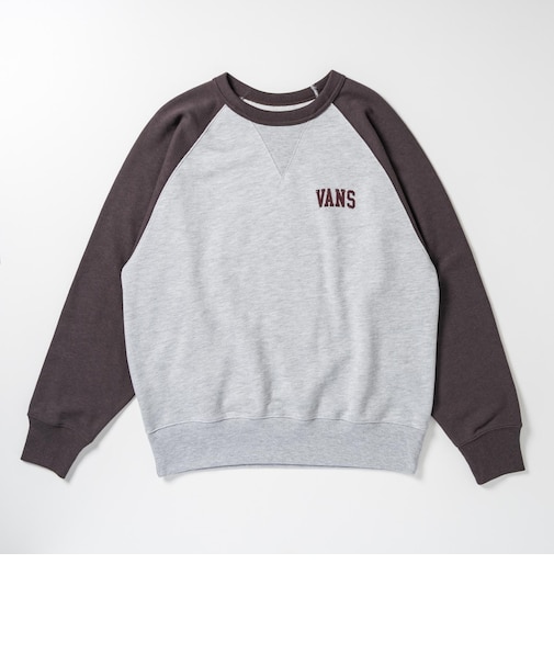 126K7040001　U 2TONE Vintage Sweat　BROWN　718309-0002