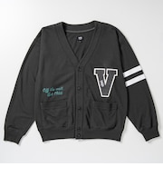 126K7050501　M Swaet Leter Cardigan　BLACK　717842-0002