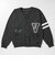 126K7050501　M Swaet Leter Cardigan　BLACK　717842-0002