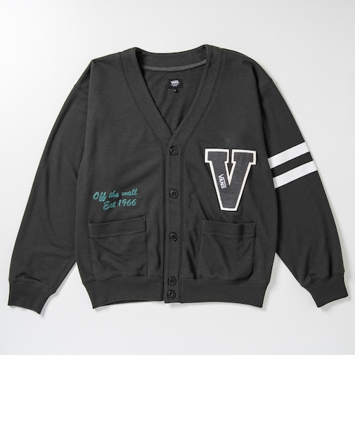 126K7050501　M Swaet Leter Cardigan　BLACK　717842-0002