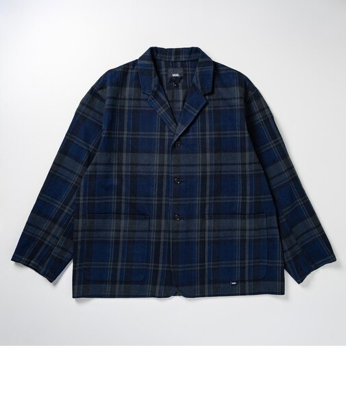 126K1091401 M Cotton Flannel Jacket BLACKWATCH 717850-0002