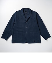 126K1091401 M Cotton Flannel Jacket NAVY 717850-0001