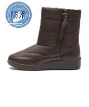 W8035　NYLON PUFFY　DK.BROWN　715088-0002