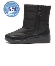 W8035　NYLON PUFFY　BLACK　715088-0001