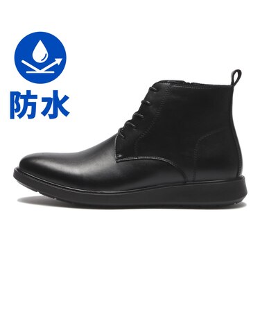 L8002　LACE UP BOOTS GF　BLACK　714595-0001