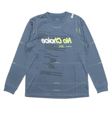 226-028005 F.A. DIY SP L/S TEE SLATE BLUE 715185-0001