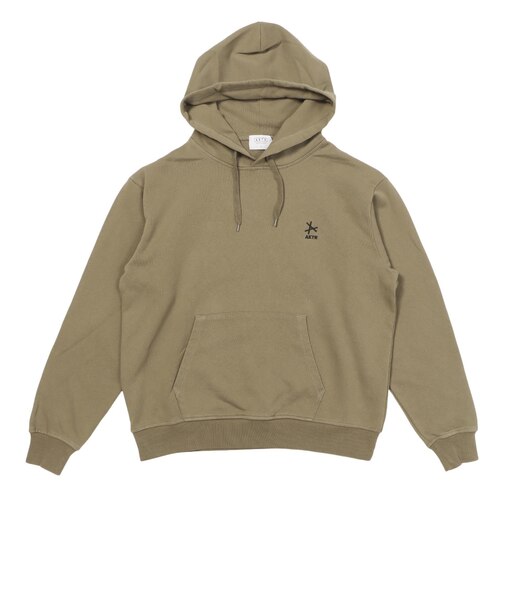226-035010　TRI-LINE AGED HOODIE　KHAKI　715187-0004