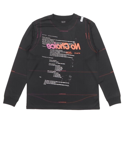 226-028005 F.A. DIY SP L/S TEE BLCK 715185-0002