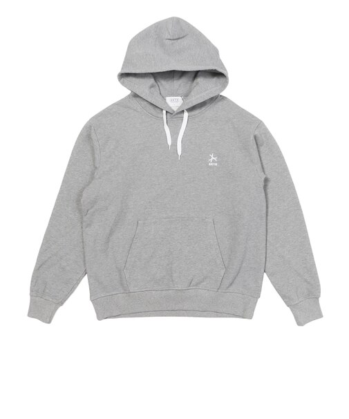 226-035010　TRI-LINE AGED HOODIE　HEATHER GREY　715187-0003