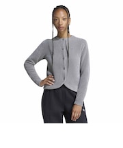 LF6545　W CHENILLE CARDIGAN(P ESS)　GREY3　716006-0001