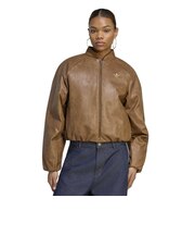 KR9573 W SST CROPPED PU JACKET BROWNDESERT 715745-0001