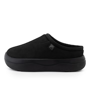 FU0106327001　PUFFER PLATFORM MULE LJ　*Black/Pink　721009-0001