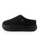 FU0106327001　PUFFER PLATFORM MULE LJ　*Black/Pink　721009-0001