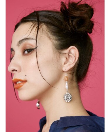 STONE MIX SUNNY ピアス