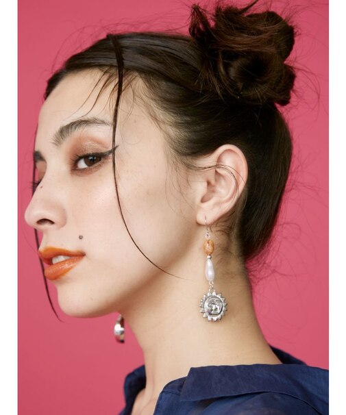 STONE MIX SUNNY ピアス