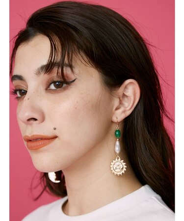 STONE MIX SUNNY ピアス