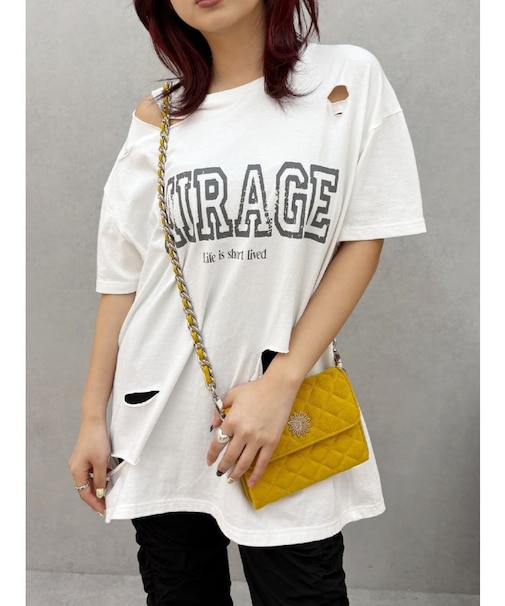 カットダメージBIG Tシャツ
