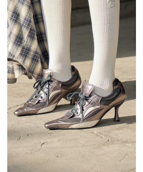 EVRIS ポインテッドスニーカーヒール ポインテッドスニーカーヒール｜エヴリスの通販｜&mall（アンド