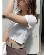 BASICシンプルショートTシャツ