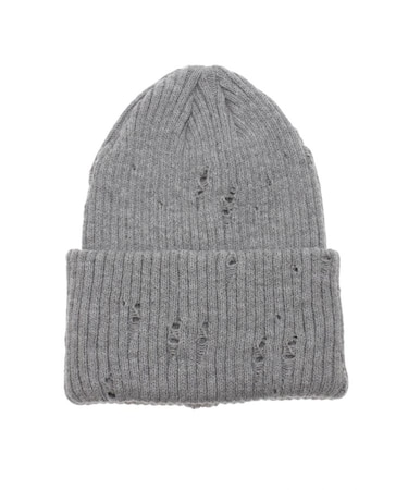 ダメージニット帽