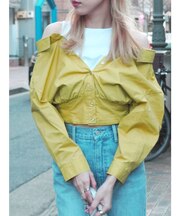 アメスリレイヤードシャツ