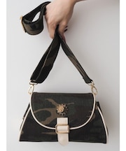 カモフラパイピイングショルダーBAG