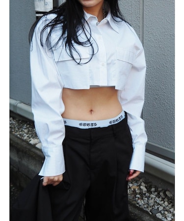 ポケットショートシャツ