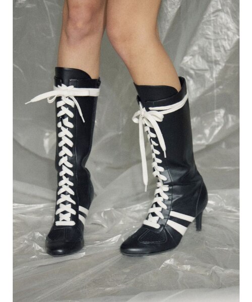 【月末セール‼】EVRIS スニーカーデザインロングブーツ スニーカーデザインロングブーツ｜エヴリスの通販｜&mall（アンド