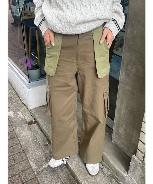 ポケットフラップカーゴパンツ